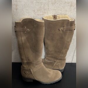 UGG Tan Heeled Boots